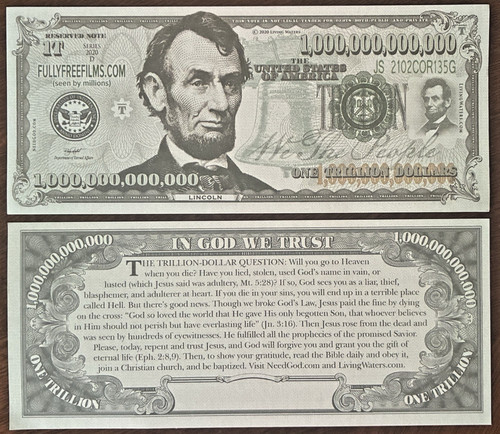 Trillion dollars abraham - trillion,