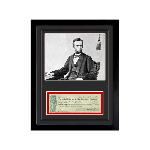 Abraham lincoln signed - abraham,